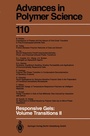 Cover: Responsive Gels: Volume Transitions II - Springer
