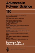 Cover: Responsive Gels: Volume Transitions II - Springer