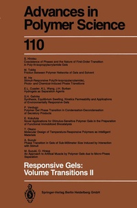Enlarge image Cover: Responsive Gels: Volume Transitions II - Springer