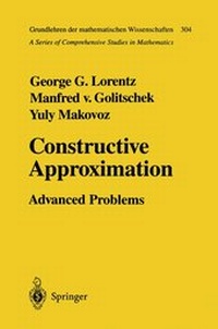 Abbildung von: Constructive Approximation - Springer