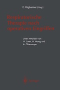 Cover: Respiratorische Therapie nach operativen Eingriffen - Springer