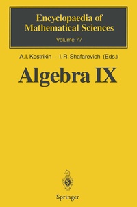 Abbildung von: Algebra IX - Springer