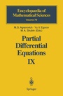 Cover: Partial Differential Equations IX - Springer