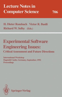 Enlarge image Cover: Experimental Software Engineering Issues: - Springer