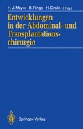 Cover: Entwicklungen in der Abdominal- und Transplantationschirurgie - Springer