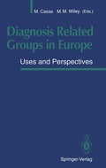 Cover: Diagnosis Related Groups in Europe - Springer