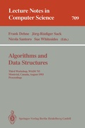 Cover: Algorithms and Data Structures - Springer