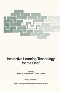 Enlarge image Cover: Interactive Learning Technology for the Deaf - Springer