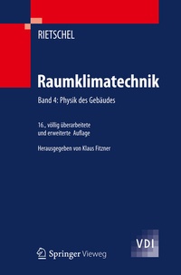 Abbildung von: Raumklimatechnik - Springer