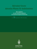 Abbildung von: Refresher Course - Aktuelles Wissen für Anästhesisten - Springer
