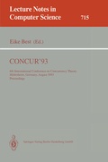 Cover: CONCUR'93 - Springer