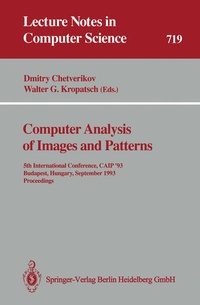 Enlarge image Cover: Computer Analysis of Images and Patterns - Springer