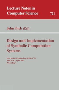 Enlarge image Cover: Design and Implementation of Symbolic Computation Systems - Springer