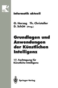Cover: Grundlagen und Anwendungen der K&uuml;nstlichen Intelligenz - Springer