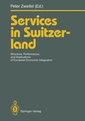 Cover: Services in Switzerland - Springer