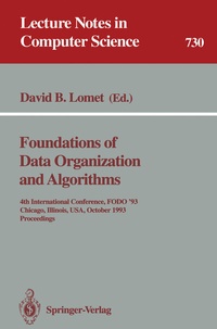 Abbildung von: Foundations of Data Organization and Algorithms - Springer