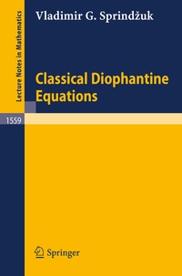 Abbildung von: Classical Diophantine Equations - Springer