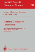 Cover: Human-Computer Interaction - Springer