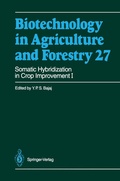 Cover: Somatic Hybridization in Crop Improvement I - Springer