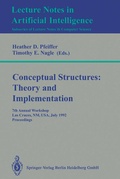 Cover: Conceptual Structures: Theory and Implementation - Springer