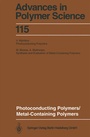Cover: Photoconducting Polymers/Metal-Containing Polymers - Springer