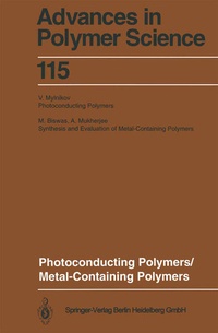 Enlarge image Cover: Photoconducting Polymers/Metal-Containing Polymers - Springer