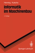 Cover: Informatik im Maschinenbau - Springer