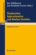Cover: Diophantine Approximation and Abelian Varieties - Springer