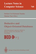 Cover: Deductive and Object-Oriented Databases - Springer