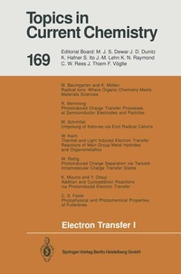 Enlarge image Cover: Electron Transfer I - Springer