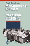 Cover: Management-Qualit&auml;t contra Rezession und Krise - Springer