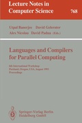 Cover: Languages and Compilers for Parallel Computing - Springer