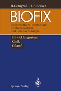 Cover: BIOFIX - Springer