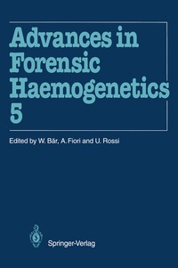 Enlarge image Cover: Advances in Forensic Haemogenetics - Springer