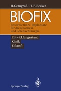 Cover: BIOFIX - Springer