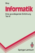 Cover: Informatik. Eine grundlegende Einf&uuml;hrung - Springer