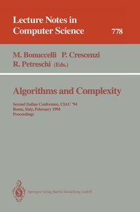 Abbildung von: Algorithms and Complexity - Springer