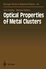 Cover: Optical Properties of Metal Clusters - Springer