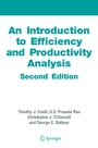 Cover: An Introduction to Efficiency and Productivity Analysis - Springer