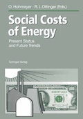 Cover: Social Costs of Energy - Springer