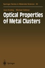 Cover: Optical Properties of Metal Clusters - Springer