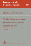 Cover: Mobile Communications - Advanced Systems and Components - Springer