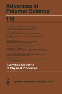 Enlarge image Cover: Atomistic Modeling of Physical Properties - Springer