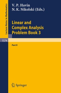 Enlarge image Cover: Linear and Complex Analysis Problem Book 3 - Springer