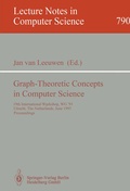 Cover: Graph-Theoretic Concepts in Computer Science - Springer
