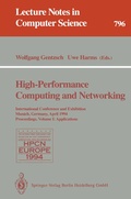 Cover: High-Performance Computing and Networking - Springer