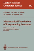Cover: Mathematical Foundations of Programming Semantics - Springer