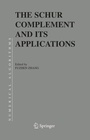 Cover: The Schur Complement and Its Applications - Springer