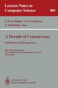 Cover: A Decade of Concurrency: Reflections and Perspectives - Springer