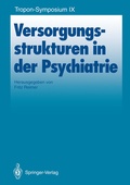 Cover: Versorgungsstrukturen in der Psychiatrie - Springer